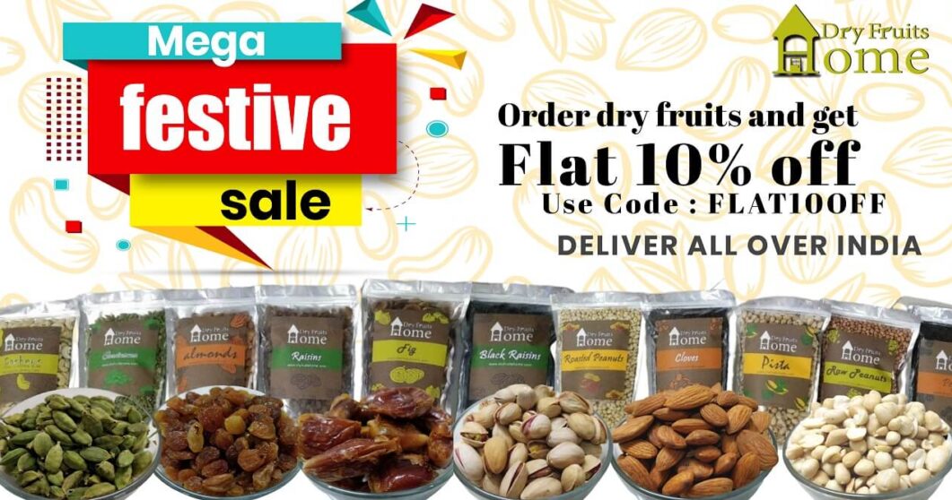 Buy high-quality dry fruits online shopping in India - 1kg pack at the best price